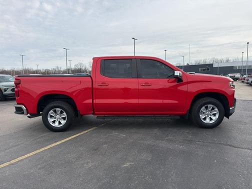Red 2021 Chevrolet Silverado 1500 LT