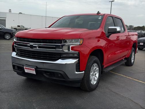 Red 2021 Chevrolet Silverado 1500 LT