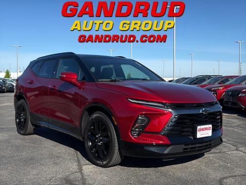 Radiant Red 2024 Chevrolet Blazer RS