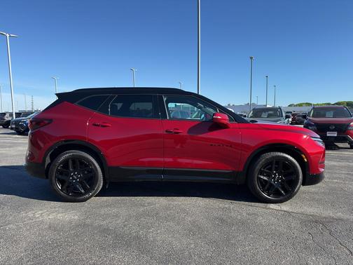 Radiant Red 2024 Chevrolet Blazer RS