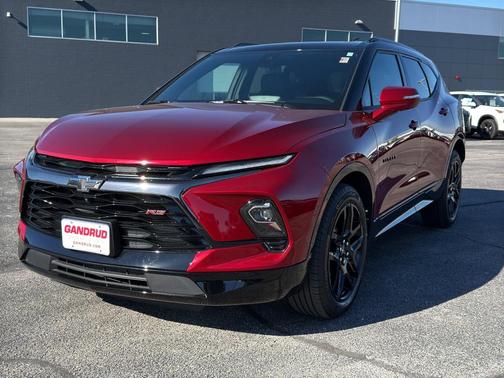 Radiant Red 2024 Chevrolet Blazer RS