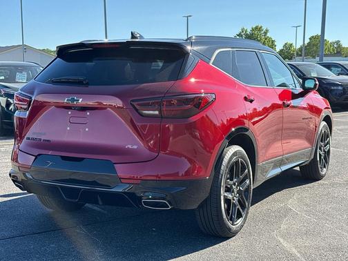Radiant Red 2024 Chevrolet Blazer RS