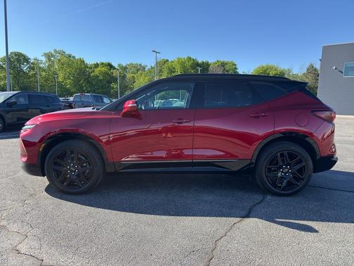 Radiant Red 2024 Chevrolet Blazer RS