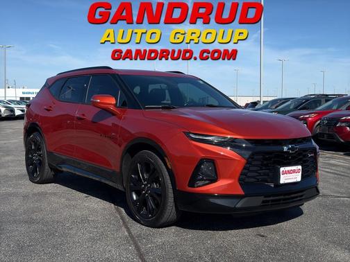 Cayenne Orange Metallic 2021 Chevrolet Blazer RS