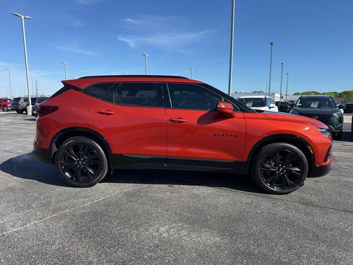 Cayenne Orange Metallic 2021 Chevrolet Blazer RS