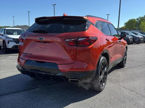 Cayenne Orange Metallic 2021 Chevrolet Blazer RS