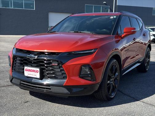 Cayenne Orange Metallic 2021 Chevrolet Blazer RS