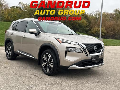 Champagne Silver 2023 Nissan Rogue Platinum