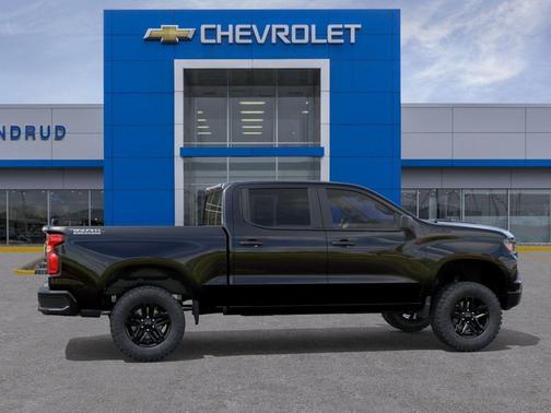Black 2026 Chevrolet Silverado 1500 Custom Trail Boss
