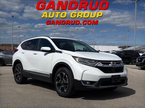 Platinum White Pearl 2019 Honda CR-V Touring