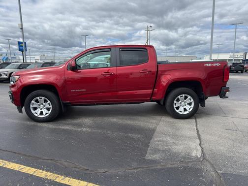 Cherry Red Tintcoat 2021 Chevrolet Colorado LT