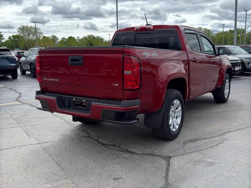 Cherry Red Tintcoat 2021 Chevrolet Colorado LT