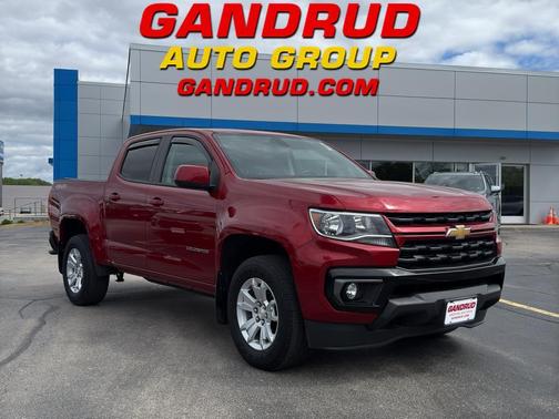 Cherry Red Tintcoat 2021 Chevrolet Colorado LT