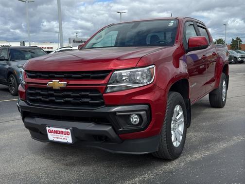 Cherry Red Tintcoat 2021 Chevrolet Colorado LT