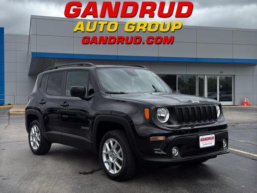 Black Clearcoat 2020 Jeep Renegade Latitude