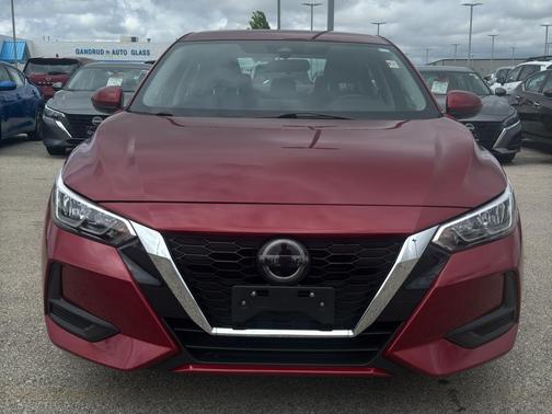 Scarlet Ember 2023 Nissan Sentra SV