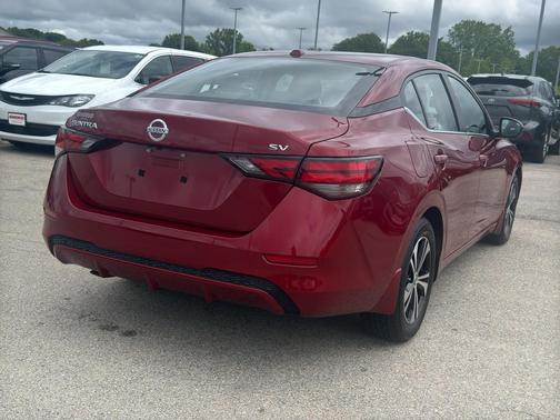 Scarlet Ember 2023 Nissan Sentra SV