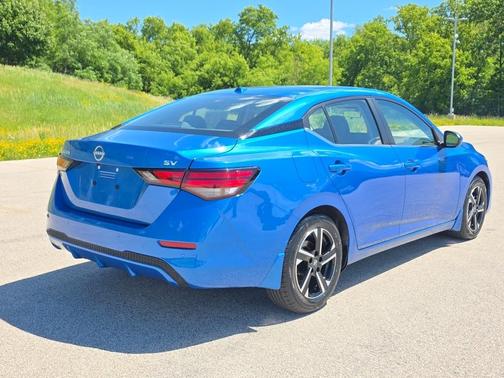 Electric Blue Metallic 2024 Nissan Sentra SV