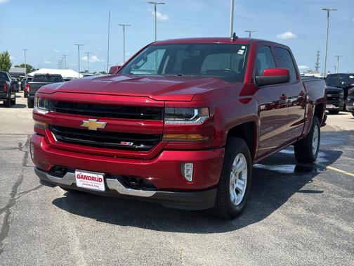 Cajun Red Tintcoat 2018 Chevrolet Silverado 1500 LT