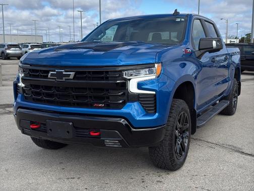 Glacier Blue Metallic 2023 Chevrolet Silverado 1500 LT Trail Boss