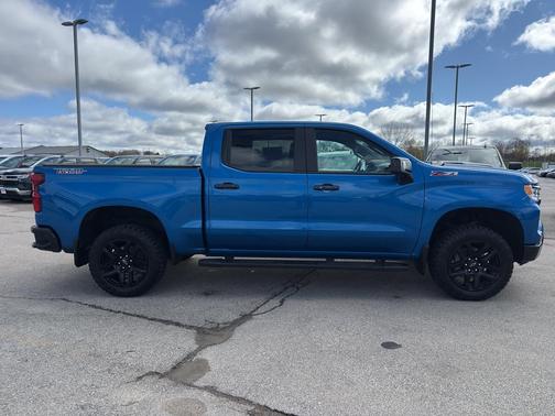 Glacier Blue Metallic 2023 Chevrolet Silverado 1500 LT Trail Boss