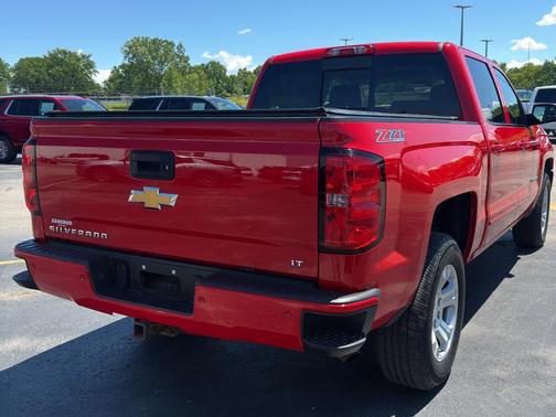 Red 2017 Chevrolet Silverado 1500 LT