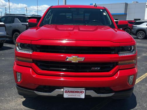 Red 2017 Chevrolet Silverado 1500 LT