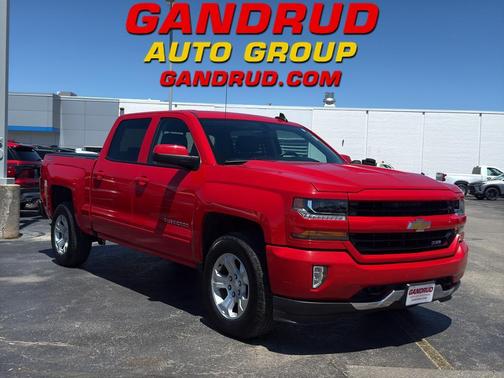 Red 2017 Chevrolet Silverado 1500 LT