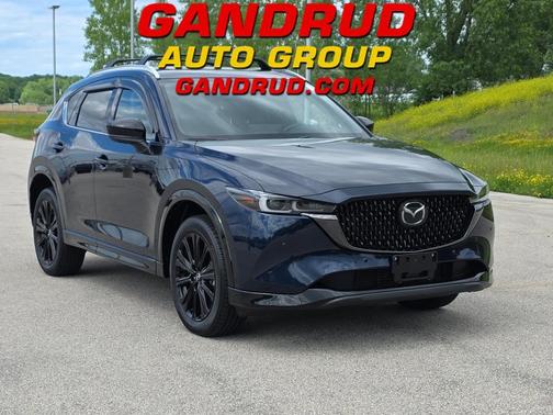 Deep Crystal Blue Mica 2025 Mazda CX-5 2.5 Turbo