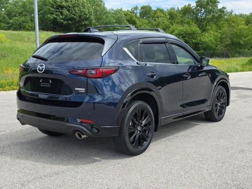 Deep Crystal Blue Mica 2025 Mazda CX-5 2.5 Turbo