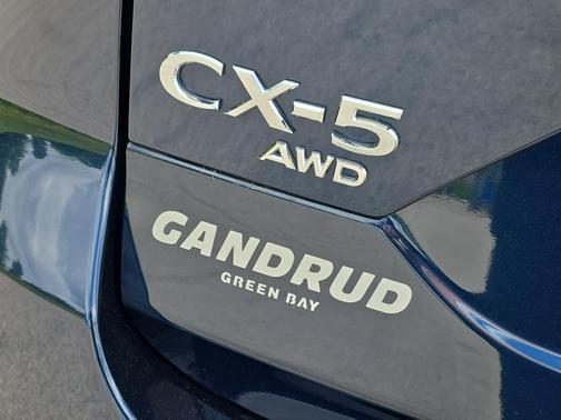 Deep Crystal Blue Mica 2025 Mazda CX-5 2.5 Turbo