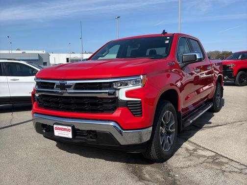 Red 2024 Chevrolet Silverado 1500 LT