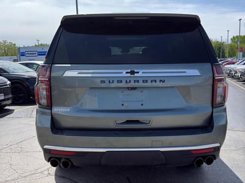 Silver Sage Metallic 2023 Chevrolet Suburban High Country