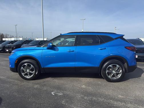 Rip Tide Blue 2024 Chevrolet Blazer LT
