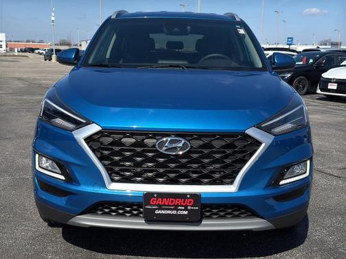 Aqua Blue 2020 Hyundai TUCSON Sport