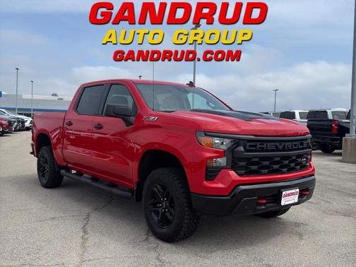 Red 2025 Chevrolet Silverado 1500 Custom Trail Boss