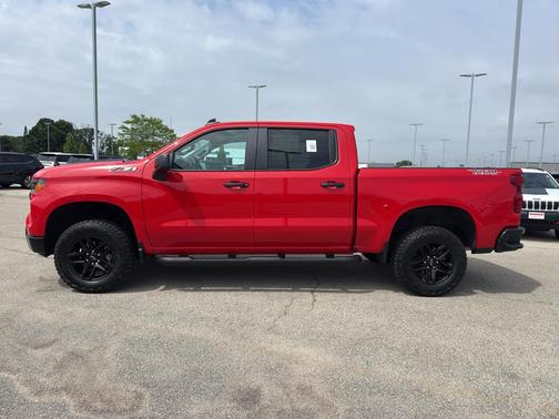 Red 2025 Chevrolet Silverado 1500 Custom Trail Boss