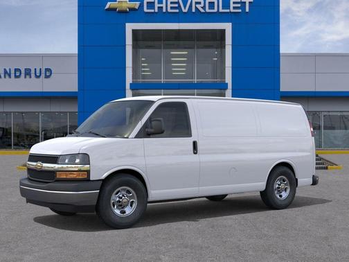 Summit White 2026 Chevrolet Express 3500 Work Van