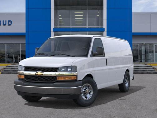 Summit White 2026 Chevrolet Express 3500 Work Van