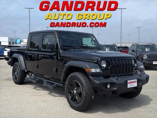 Black Clearcoat 2020 Jeep Gladiator Sport