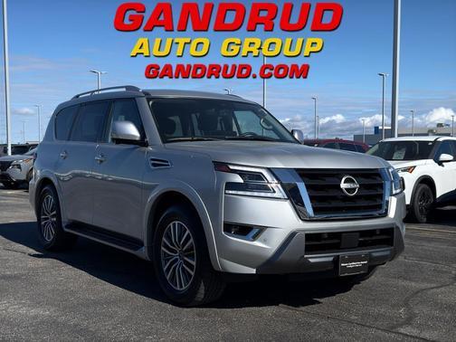 Brilliant Silver Metallic 2024 Nissan Armada SL