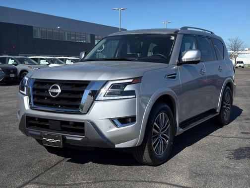 Brilliant Silver Metallic 2024 Nissan Armada SL