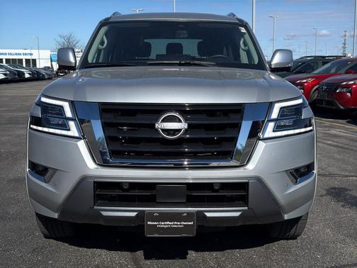 Brilliant Silver Metallic 2024 Nissan Armada SL