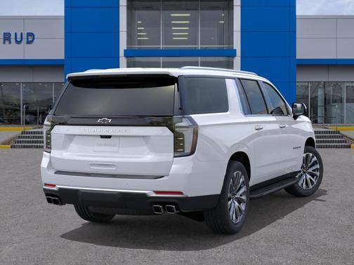 Polar White 2026 Chevrolet Suburban High Country