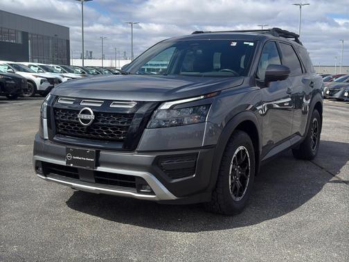 Gun Metallic 2023 Nissan Pathfinder Rock Creek