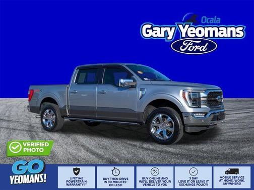 Silver Metallic 2021 Ford F-150 King Ranch