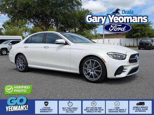 Polar White 2021 Mercedes-Benz E-Class E 350 4MATIC