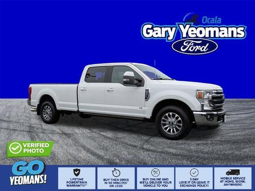 Oxford White 2020 Ford F-350 Lariat Super Duty