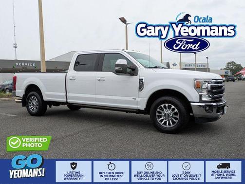 Oxford White 2020 Ford F-350 Lariat Super Duty