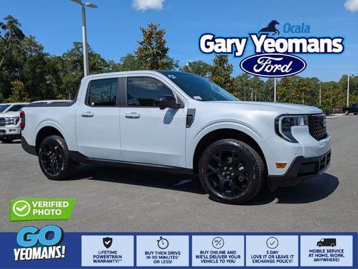 White Metallic 2026 Ford Maverick Lariat